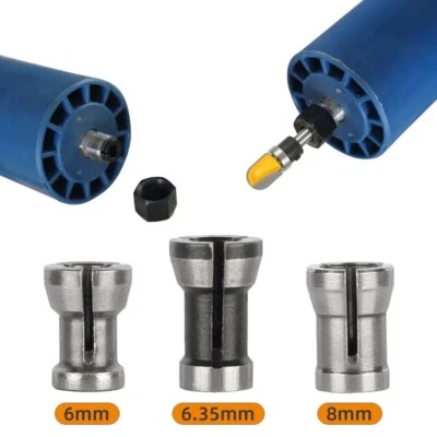 1/3pcs 6/6.35/8mm Collet Chuck For Engraving Trimming Machine Electric Router - Image 1 of 4