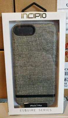 Incipio Apple iPhone 8+/7+/6s+/6+ Esquire Series Case - Khaki - IPH-1511-CKH - Image 1 of 3
