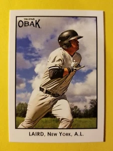 BRANDON LAIRD - RC ROOKIE #80 NEW YORK YANKEES - 2011 TRISTAR OBAK MLB - Imagen 1 de 3