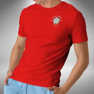 Yorkshire And Proud T-Shirt God's Own Country North South East West Small to 5XL - Picture 1 of 5