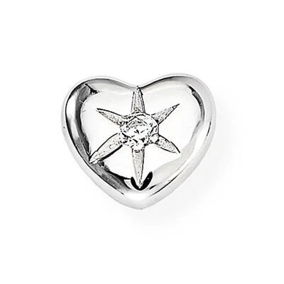 Mono Orecchino Donna Argento 925 Amen EB14 Chiusura Farfallina - Immagine 1 di 2