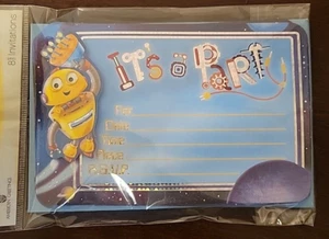 ROBOT Party Invitations By American Greetings - 8 ct. - Picture 1 of 3