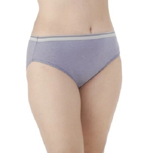 Fruit of The Loom Fit for Me Womens 5 Cotton Briefs Plus Size 12 Red 26w 28w