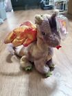 VINTAGE 1998 Ty Beanie Babies Collection SCORCH the Dragon Plush W/Tag RETIRED