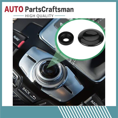 Cubierta de botón de consola central de joystick perilla de reparación MMI apta para Audi A4 A5 A6 S4 Q5 Q7 Foto 1 de 4