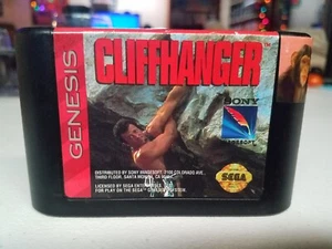Cliffhanger SEGA Genesis Tested & Works! Sylvester Stallone Blockbuster! - Picture 1 of 5