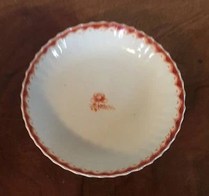 Antique Early 19th c. Chinese Export Porcelain Plate Saucer Rouge de Fer 1800 - Picture 1 of 6