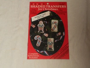 WINZIGE TRANSFER ZU WEIHNACHTEN - AMERICAN CLAUS AND CANE BS 2079 - Bild 1 von 6