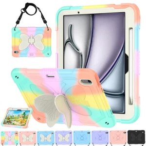 For iPad 8th 9th 10th Gen Air 5 6 Pro 11 Heavy Duty Shockproof Stand Case Cover - Picture 1 of 76