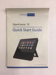 Openpeak Openframe 7E (O2 Joggler style product) - Picture 1 of 5