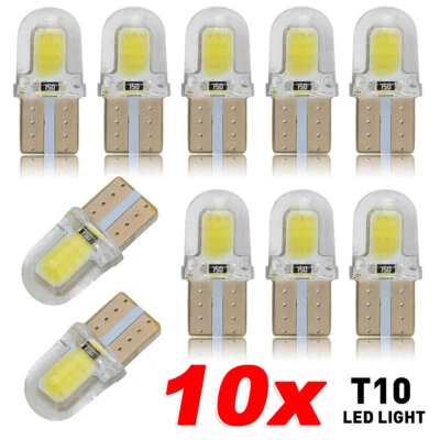 10x T10 168 194 Chip COB LED Lampe Auto Standlicht Innenraum Beleuchtung Licht - Bild 1 von 4