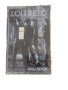 Lou Reed: New York (Cassette Tape 1989) VG Condition - Picture 1 of 5