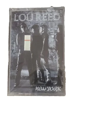 Lou Reed: New York (Cassette Tape 1989) VG Condition  - Image 1 of 4