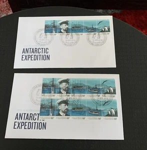 Australia Antarctic Territory 2012 Fdc X 2 Departure & Journey - Picture 1 of 5