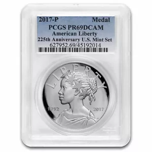 2017-P Silver American Liberty Medal PR-69 PCGS - Picture 1 of 3
