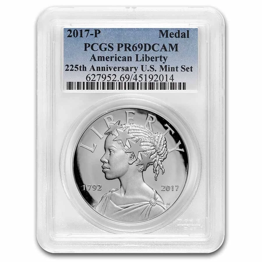 2017-P Silver American Liberty Medal PR-69 PCGS - Image 1 of 3
