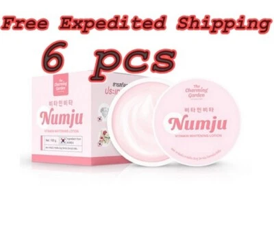 6X Numju Vitamin Whitening Lotion/ White Skin Reduce stretch marks, dark armpits - Image 1 of 4