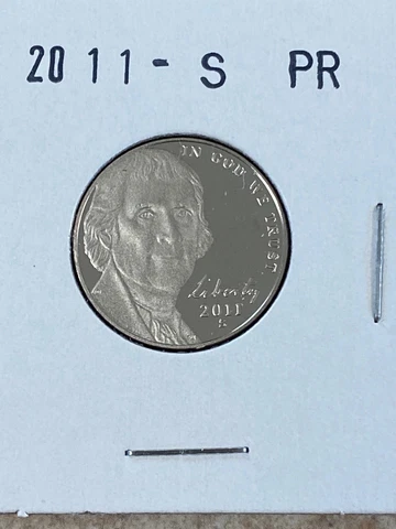 2011 S PROOF JEFFERSON NICKEL Cover