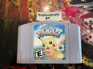 NINTENDO 64 N64 HEY YOU PIKACHU! GAME CARTRIDGE ONLY! TESTED AND WORKING! - Picture 1 of 8