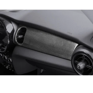 For 2022 - 2024 Cooper S F55 F56 F57 Real Carbon Fiber Dashboard Trim Cover - Bild 1 von 4