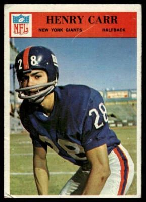 1966 Philadelphia #120 Henry Carr - Image 1 of 2