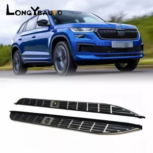 Running Board Fits For Skoda Kodiaq 2017-2023 Side Steps Nerf Bar Pedals - Picture 1 of 7