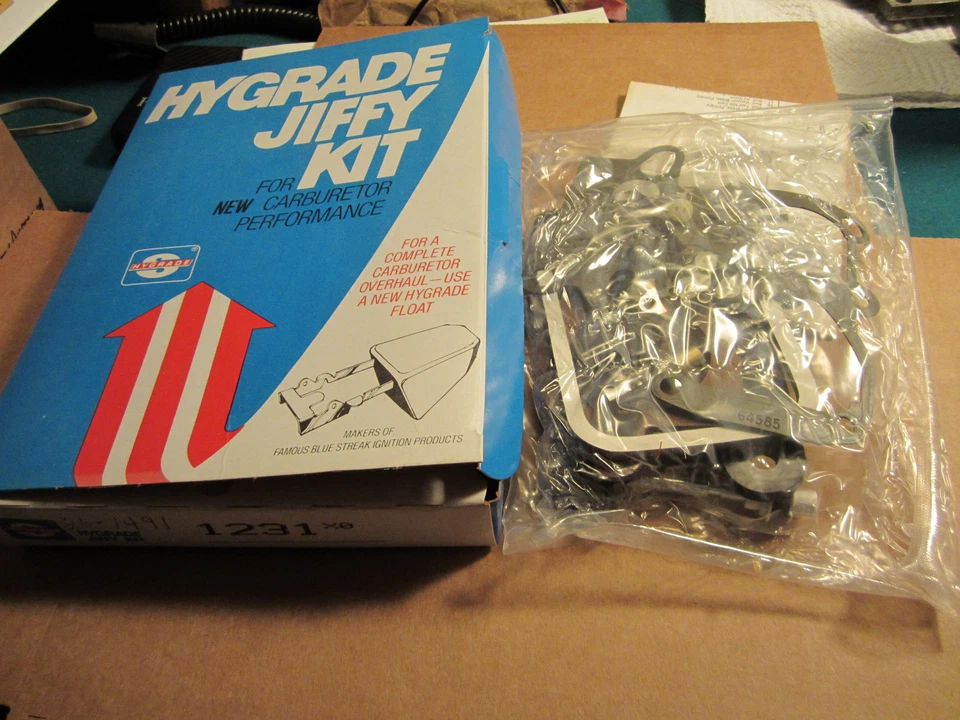 81 82 83 84 85 86 Buick Chevy Olds Pontiac Jeep AMC 2.5L 151 2bbl carburetor kit - Изображение 1 из 1