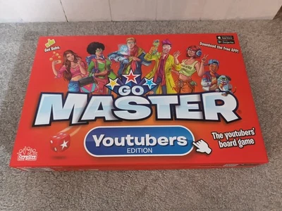 Go Masters Youtubers Edition Board Game IDEAL 2019 Age 8+ Be the Best Youtuber - Image 1 of 4