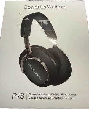 Bowers & Wilkins Px8 Wireless Over-Ear Headphones - Black - Image 1 of 4