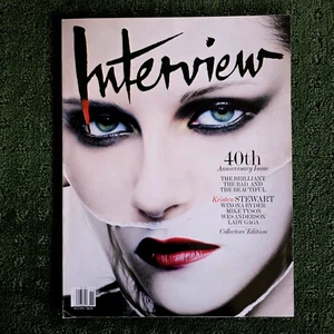 Kristen Stewart Interview Magazine 40th Anniversary Issue Oct Nov 2009 - Picture 1 of 7