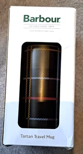 Barbour - TARTAN TRAVEL MUG. 350ml New, In Box. - Picture 1 of 4