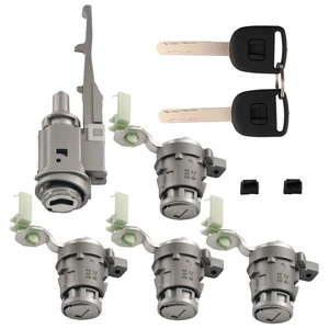 Ignition Switch Cylinder Door Lock&Keys  for Honda CR-V 2002-2006  72145-S9A-013 - Picture 1 of 11