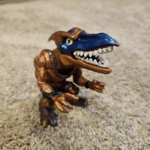 War Paint Warriors Bullzeye Extreme Dinosaurs Street Sharks 1996 Vintage - Picture 1 of 5