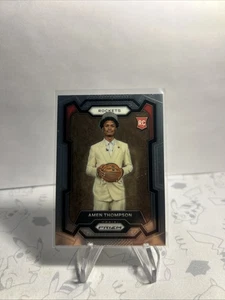 Amen Thompson 2023-24 Panini Prizm Basketball Image Variation RC #150 Rockets - Picture 1 of 6