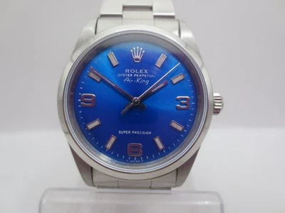 VINTAGE ROLEX OYSTER PERPETUAL AIRKING REF#14000 CAL.3000 STAINLESS STEEL WATCH - Image 1 of 4