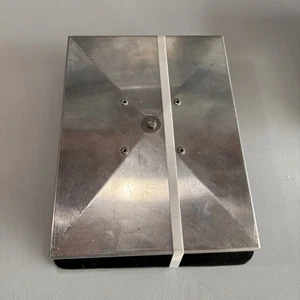 Amortiguador de chimenea Lock-Top 10"x13" + tapa ahorro de energía acero inoxidable/aluminio fundido - Imagen 1 de 6