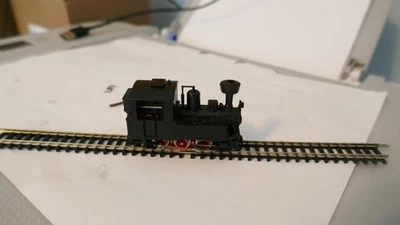 Roco 0-6-0 Steam Locomotive Black HOn30, HOe, 009 - Image 1 of 2