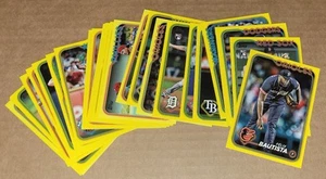 2024 Topps Yellow border parallel u-pick Series 1 & Series 2 - Picture 1 of 1