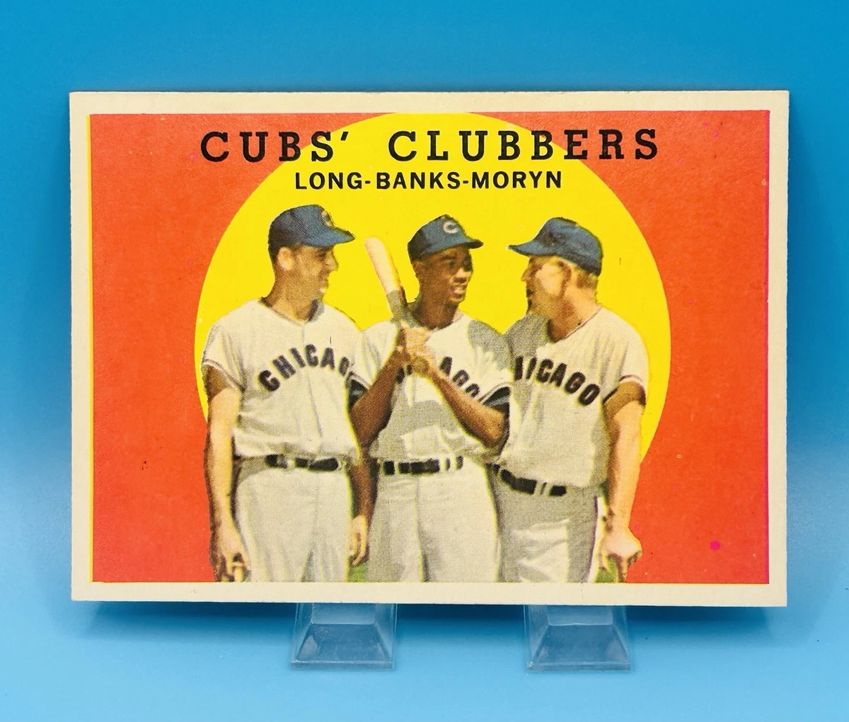 Ernie Banks Baseball 1959 Season Sports Trading Cards