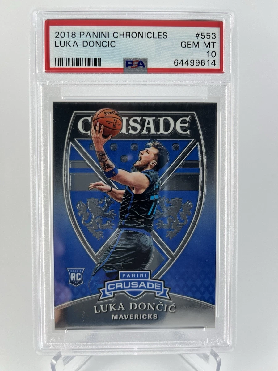 Luka Dončić 10 Graded Basketball Rookie Sports Trading Cards