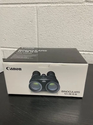 Canon 12 x 36 IS III Binoculars 9526B002 - Image 1 of 4