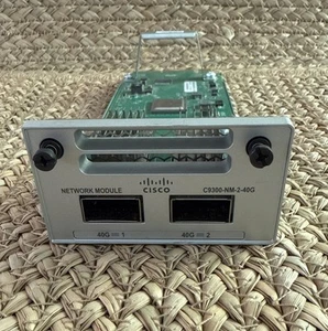 Cisco C9300-NM-2-40G Catalyst 9300 2 x 40GE Switch Module C9300-NM-2Q - Picture 1 of 5