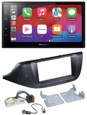Pioneer DAB USB MP3 Bluetooth 2DIN Autoradio für Kia Ceed (ab 12) schwarz - Bild 1 von 4