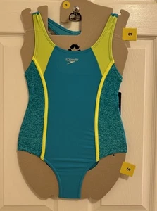 Speedo Youth 1-piece Swimsuit UPF 50+ Chlorine Resistant Sz S - Picture 1 of 4