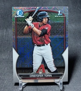Cristofer Torin 1st Mojo Refractor Rookie 2023 Bowman Chrome Card #BCP-204 - Picture 1 of 2