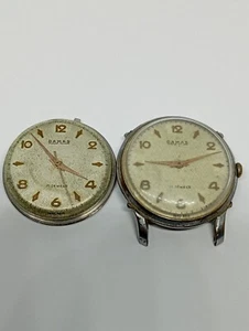 VINTAGE Rare lot Damas watch cal. FHF 67 sold for parts ONLY Swiss made  - Picture 1 of 9