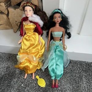 Disney Princess Puppen Belle & Jasmin ❤️ - Bild 1 von 10