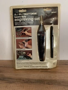 Vintage Sears Best Craftsman Heavy Duty Engraving Set 961197 - Picture 1 of 9