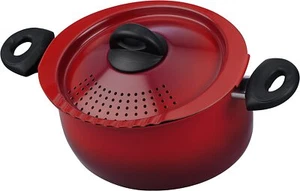 Bialetti Pasta Pot 5.8 Quart Pepper Red - Picture 1 of 7