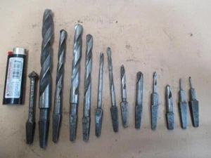 Drill bits, square tapered, estate lot, varying sizes, vintage, No. 3 - Bild 1 von 3